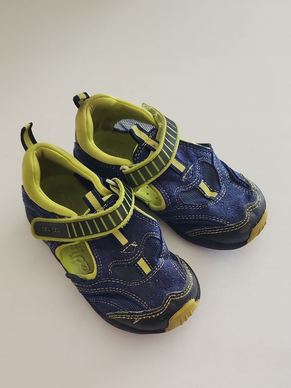 Pediped Shoes 26 ( 9- 9.5) toddler boy Summer Camp Closed Toe